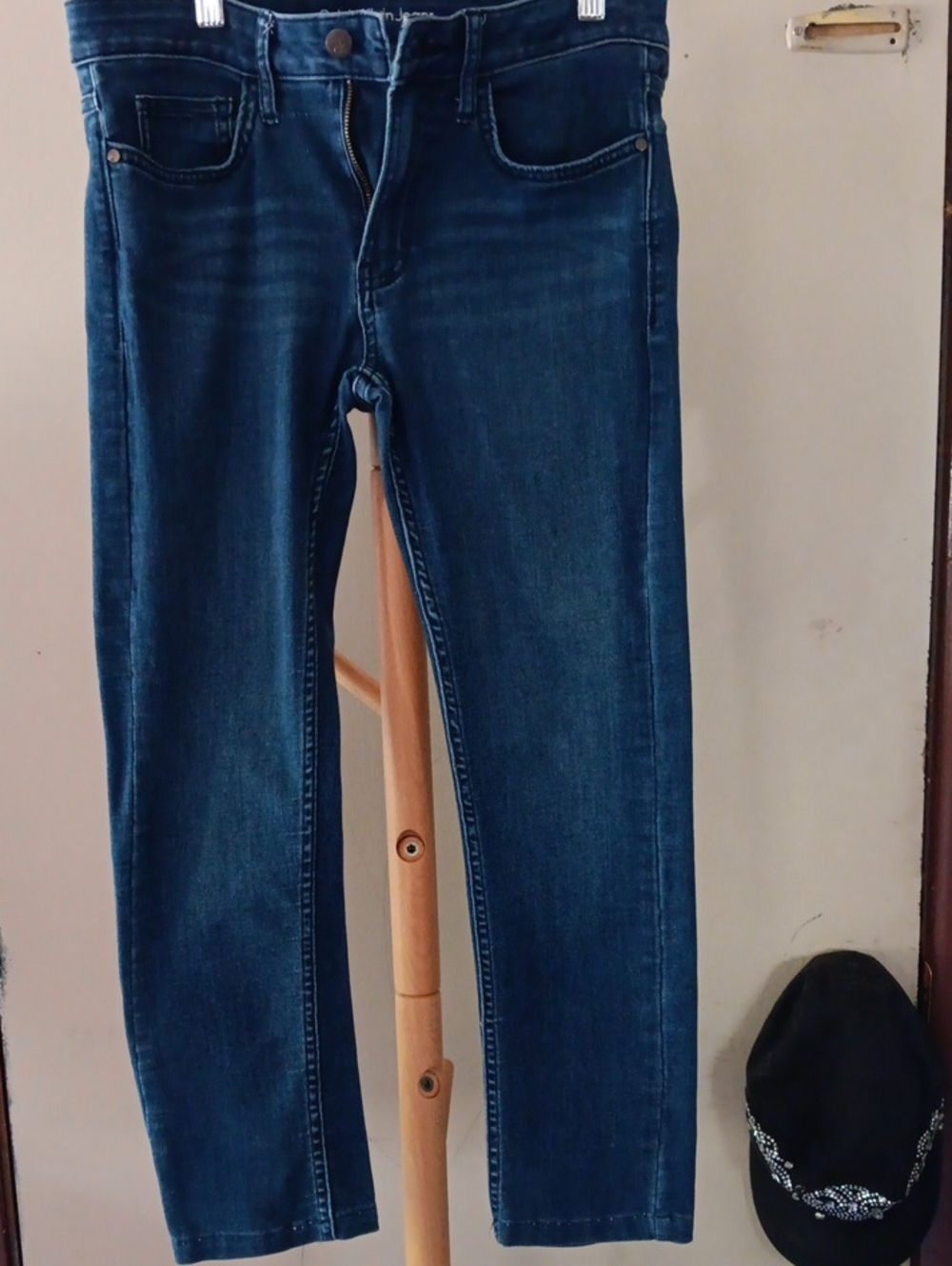 Calvin Klein Jeans Women’s Skinny Dark Blue Stretch Denim